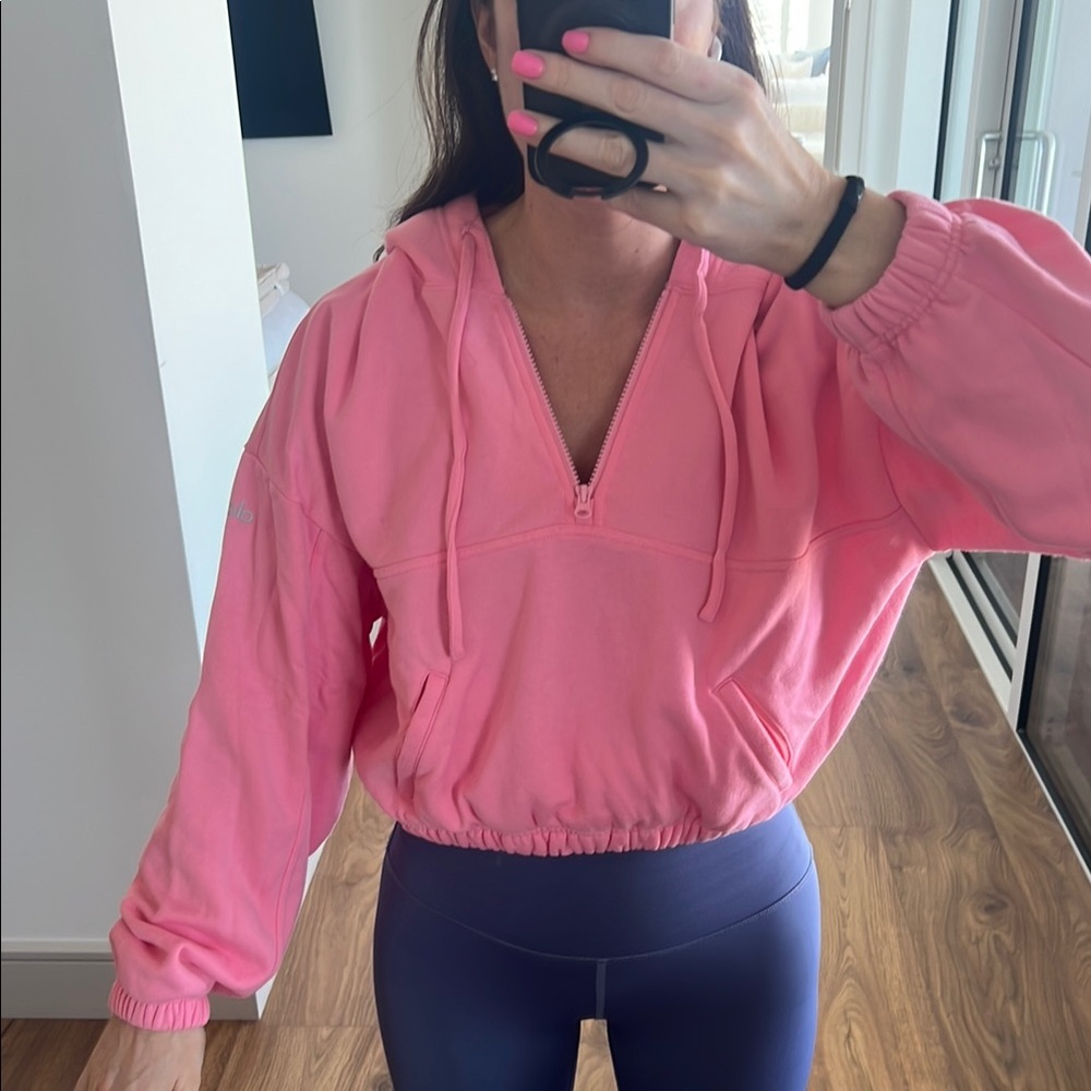 Alo Yoga Pink Women's Hoodie